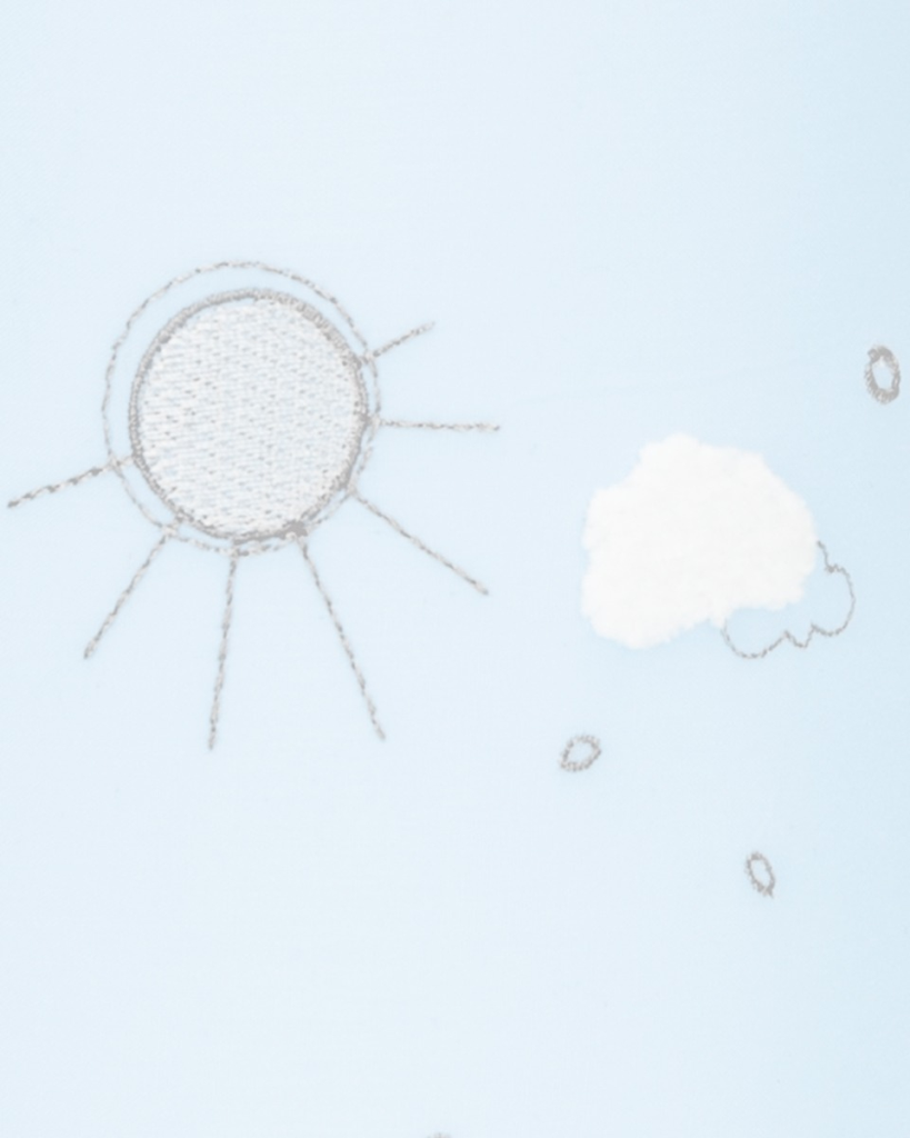 KIKKA BOO NOĆNO SVJETLO S VEZOM DREAM BIG BLUE