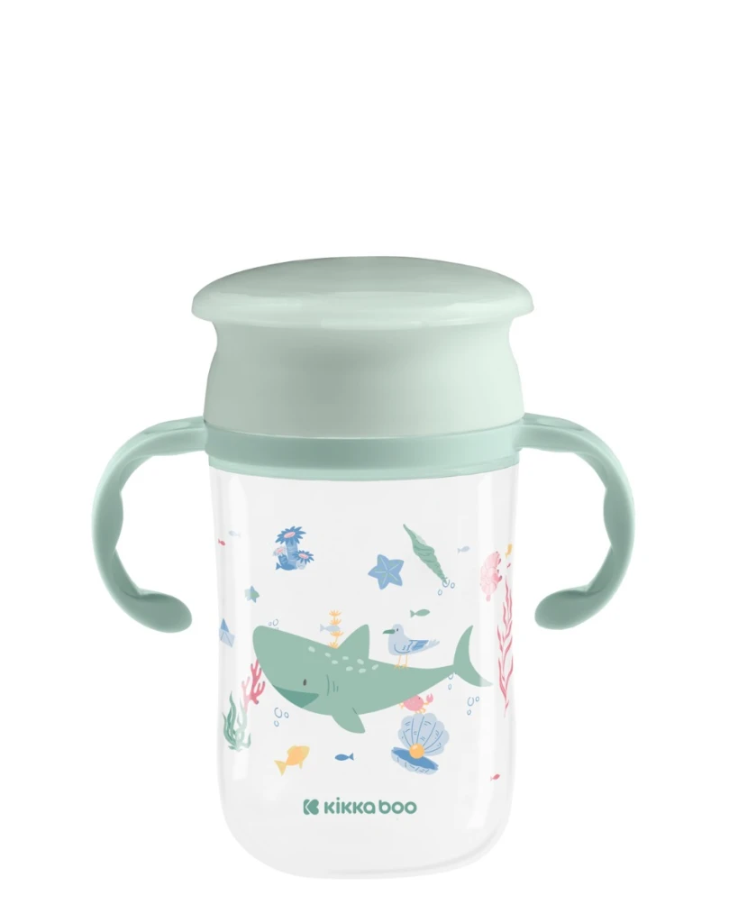 KIKKA BOO ČAŠA ZA PIĆE 360,300ML DEEP SEA MINT