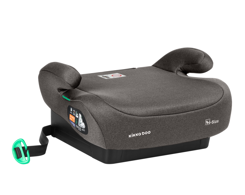 KIKKA BOO AUTOSJEDALICA 125-150CM I-GO I-SIZE,BROWN