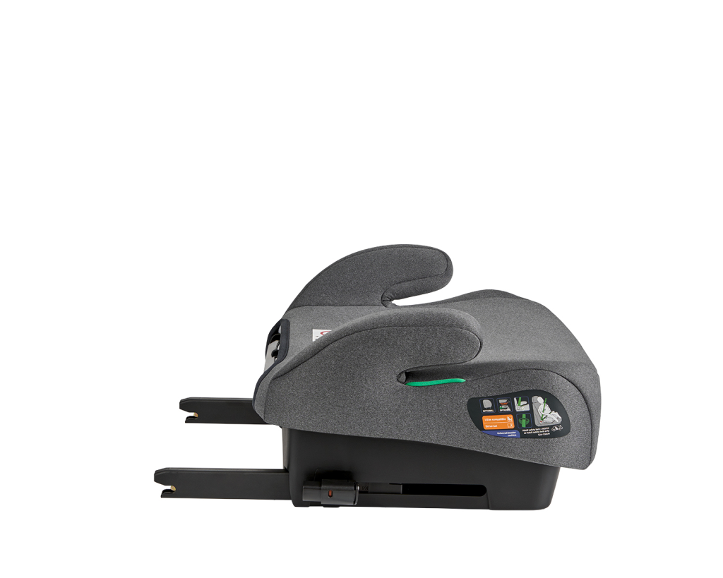 KIKKA BOO AUTOSJEDALICA 125-150CM I-BOOST I-SIZE,DARK GREY