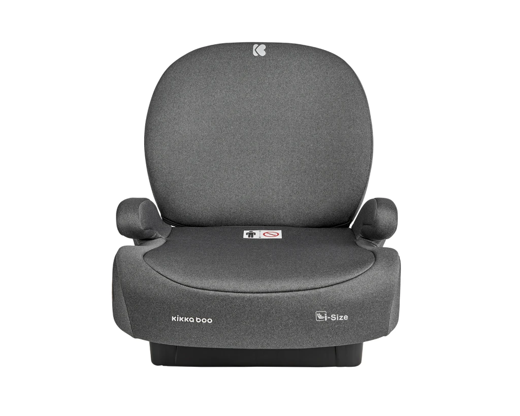 KIKKA BOO AUTOSJEDALICA 125-150CM I-BOOST I-SIZE,DARK GREY