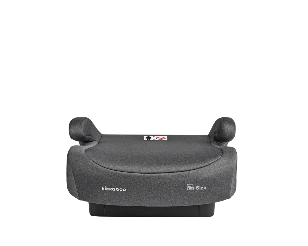 KIKKA BOO AUTOSJEDALICA 125-150CM I-BOOST I-SIZE,DARK GREY