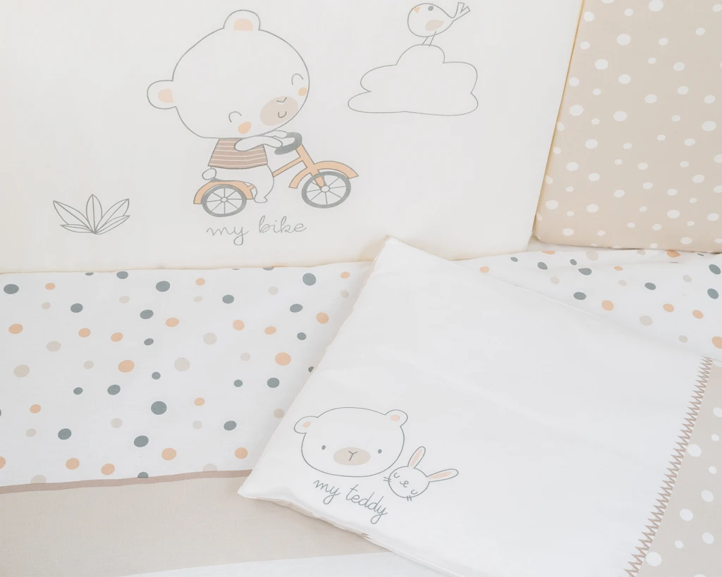 KIKKA BOO POSTELJINA SET 6KOM 70/140,MY TEDDY