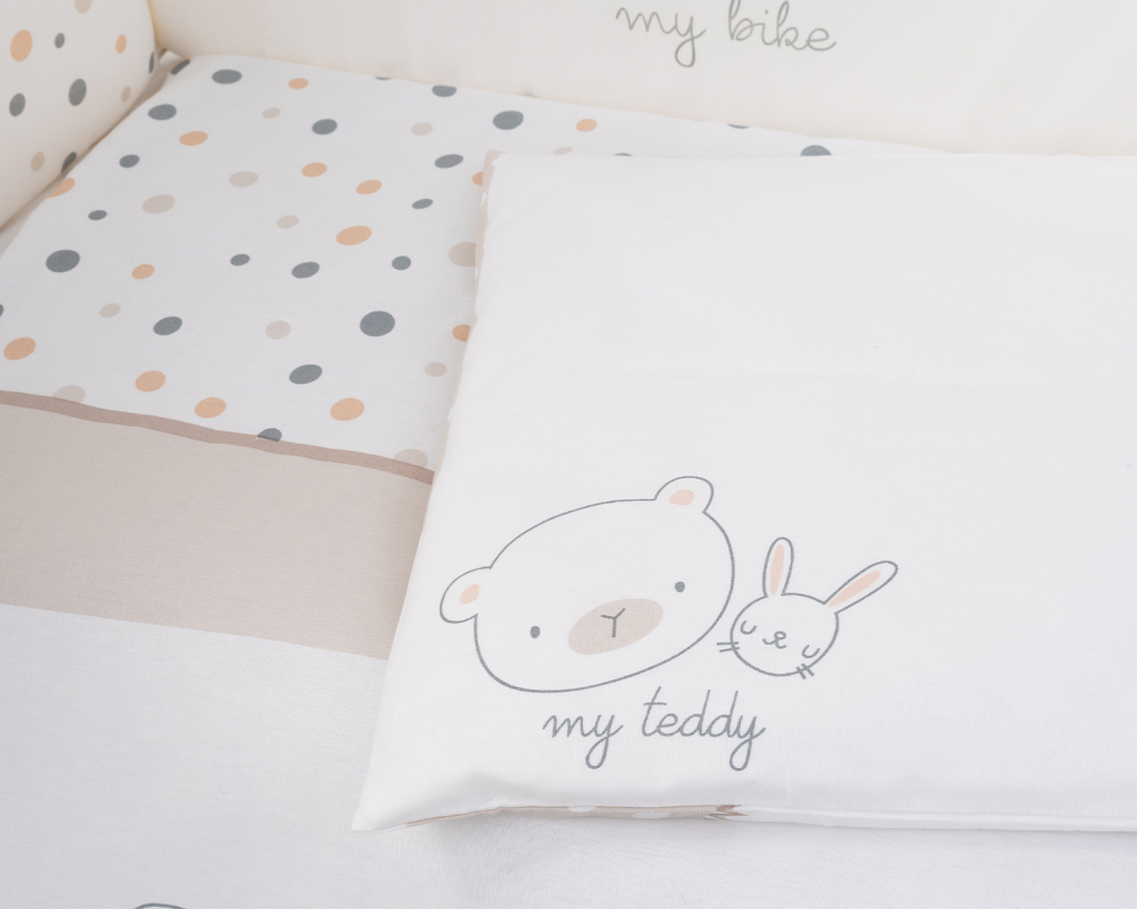 KIKKA BOO POSTELJINA SET 6KOM 70/140,MY TEDDY