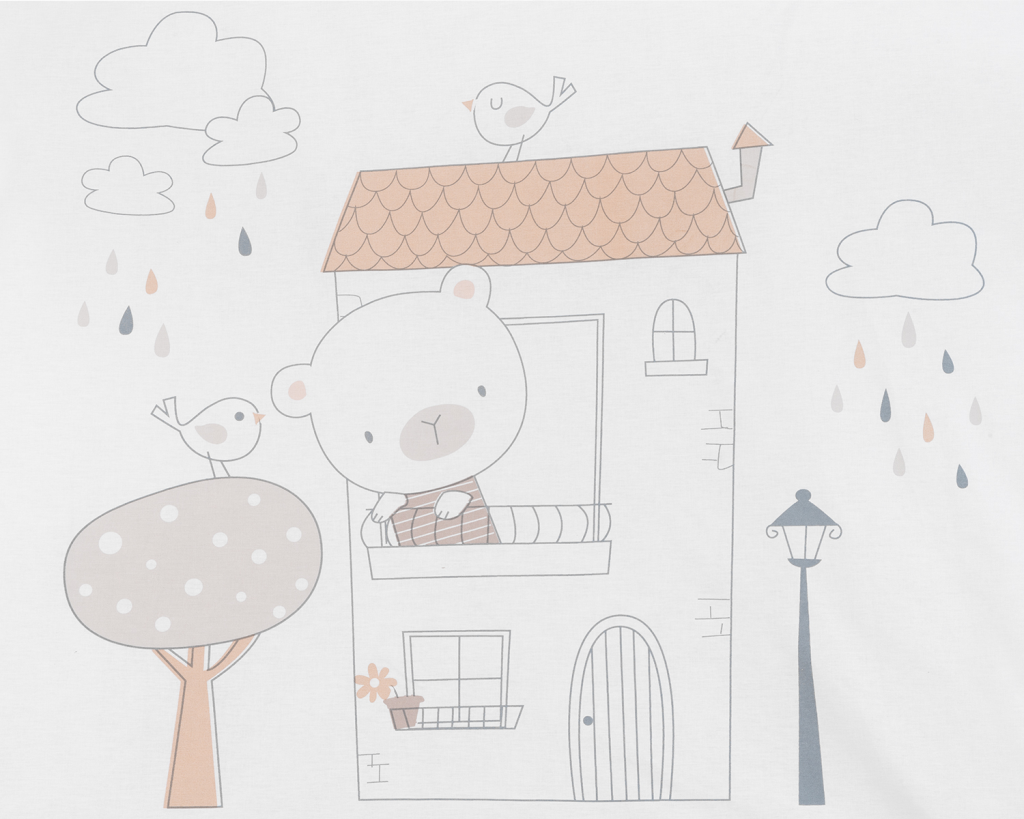 KIKKA BOO POSTELJINA SET 6KOM 70/140,MY TEDDY