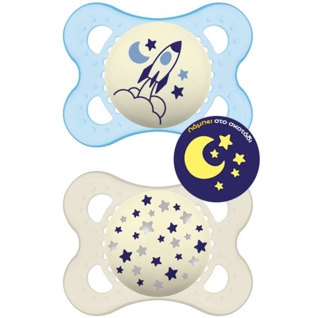 MAM DUDA NIGHT SILIKON 2-6MJ 2/1