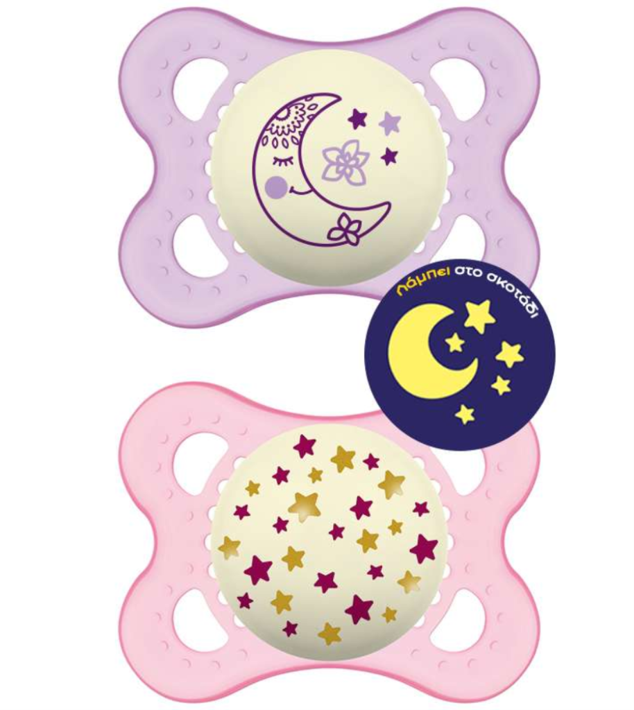 MAM DUDA NIGHT SILIKON 2-6MJ 2/1