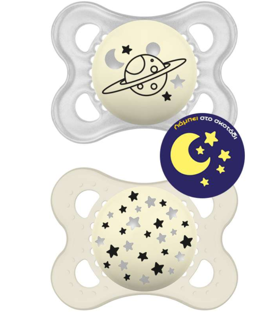 MAM DUDA NIGHT SILIKON 2-6MJ 2/1