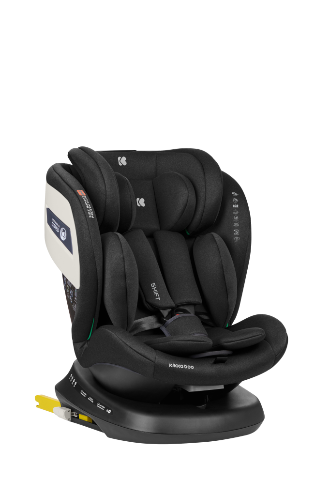 KIKKA BOO AUTOSJEDALICA SHIFT ISOFIX 0-36KG,BLACK