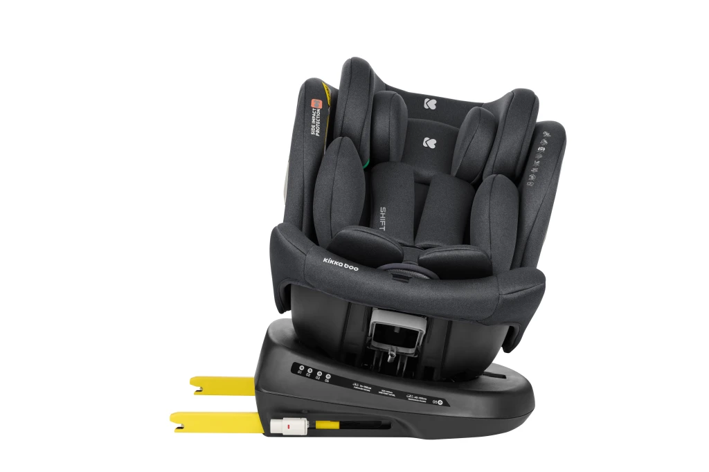 KIKKA BOO AUTOSJEDALICA SHIFT ISOFIX 0-36KG,DARK GREY