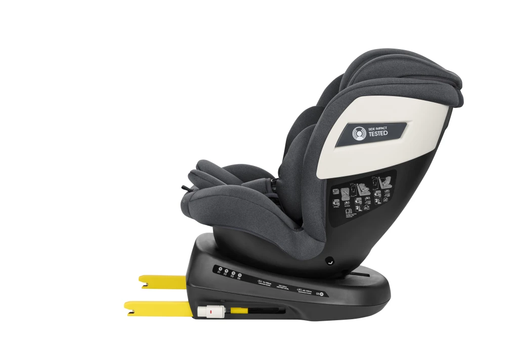 KIKKA BOO AUTOSJEDALICA SHIFT ISOFIX 0-36KG,DARK GREY