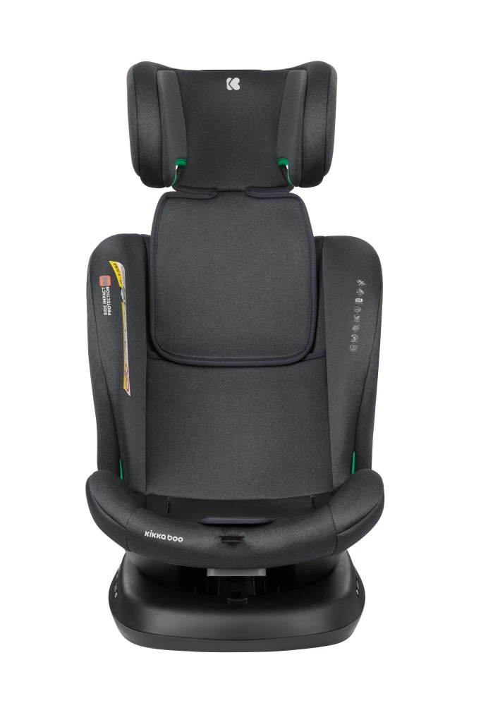 KIKKA BOO AUTOSJEDALICA SHIFT ISOFIX 0-36KG,DARK GREY