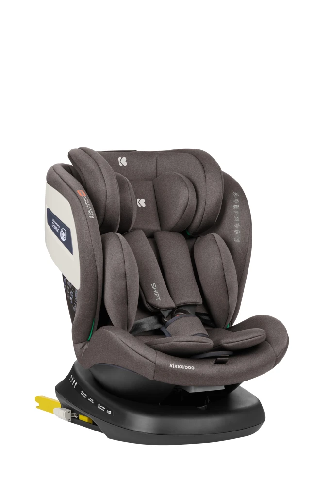 KIKKA BOO AUTOSJEDALICA SHIFT ISOFIX 0-36KG,BROWN