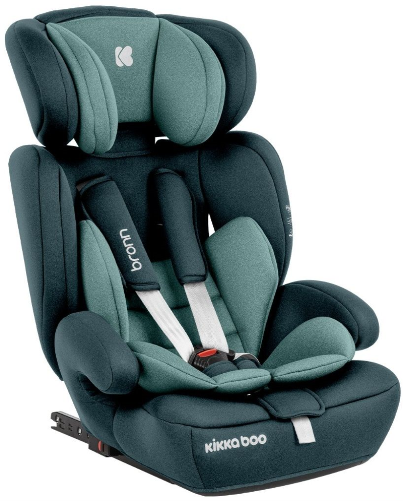 KIKKA BOO AUTOSJEDALICA BRONN ISOFIX 9-36KG, MINT