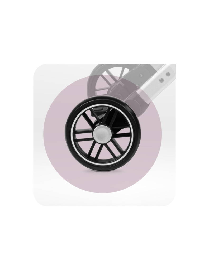 MOMI ESTELLE LIGHT KOLICA,CRNO SREBRNA