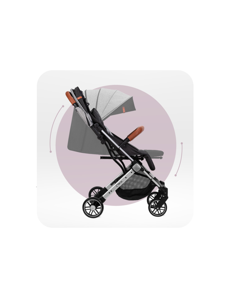 MOMI ESTELLE LIGHT KOLICA,CRNO SREBRNA