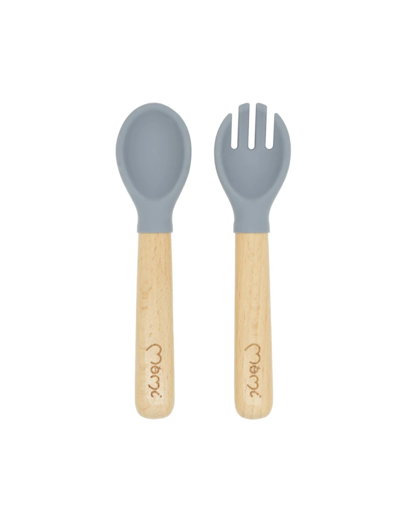 MOMI AMI SET SILIKONSKIH POSUDA,GREY