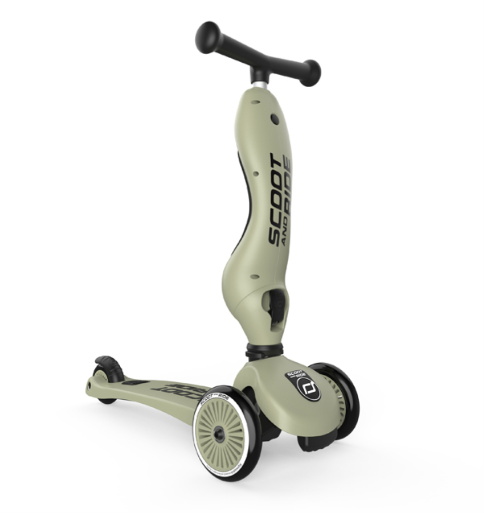 SCOOT AND RIDE HIGHWAYKICK 1 ROMOBIL, OLIVE