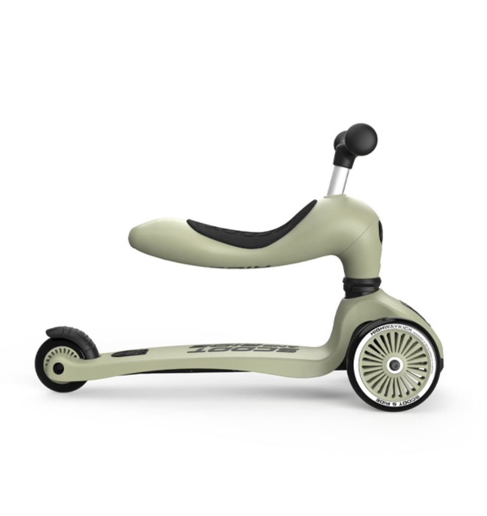 SCOOT AND RIDE HIGHWAYKICK 1 ROMOBIL, OLIVE
