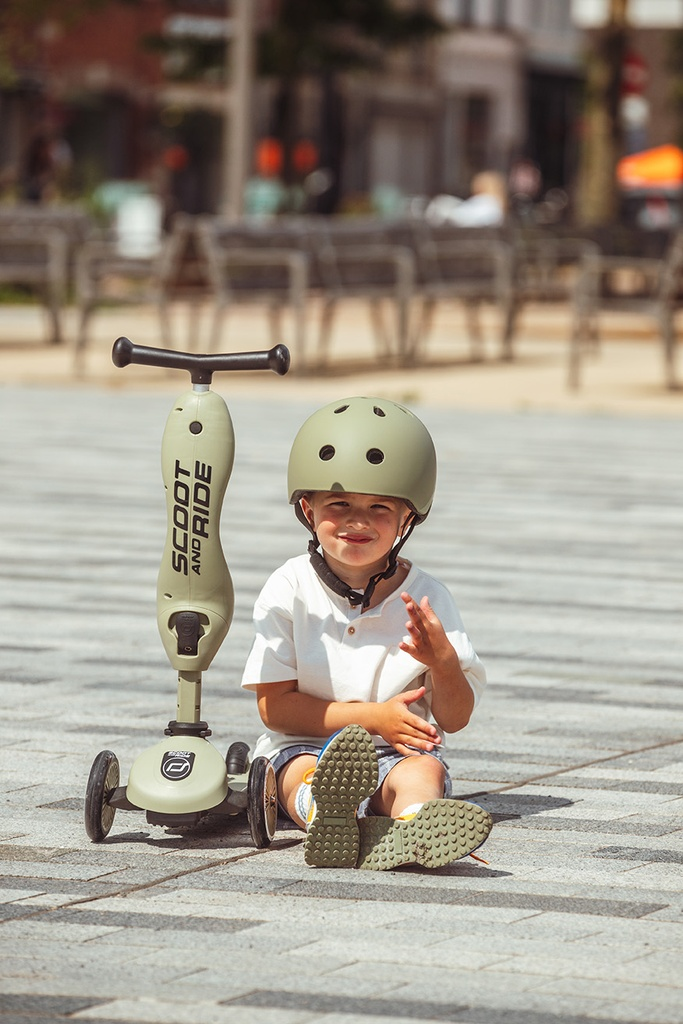SCOOT AND RIDE HIGHWAYKICK 1 ROMOBIL, OLIVE