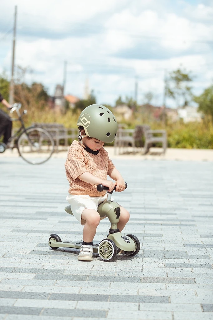 SCOOT AND RIDE HIGHWAYKICK 1 ROMOBIL, OLIVE