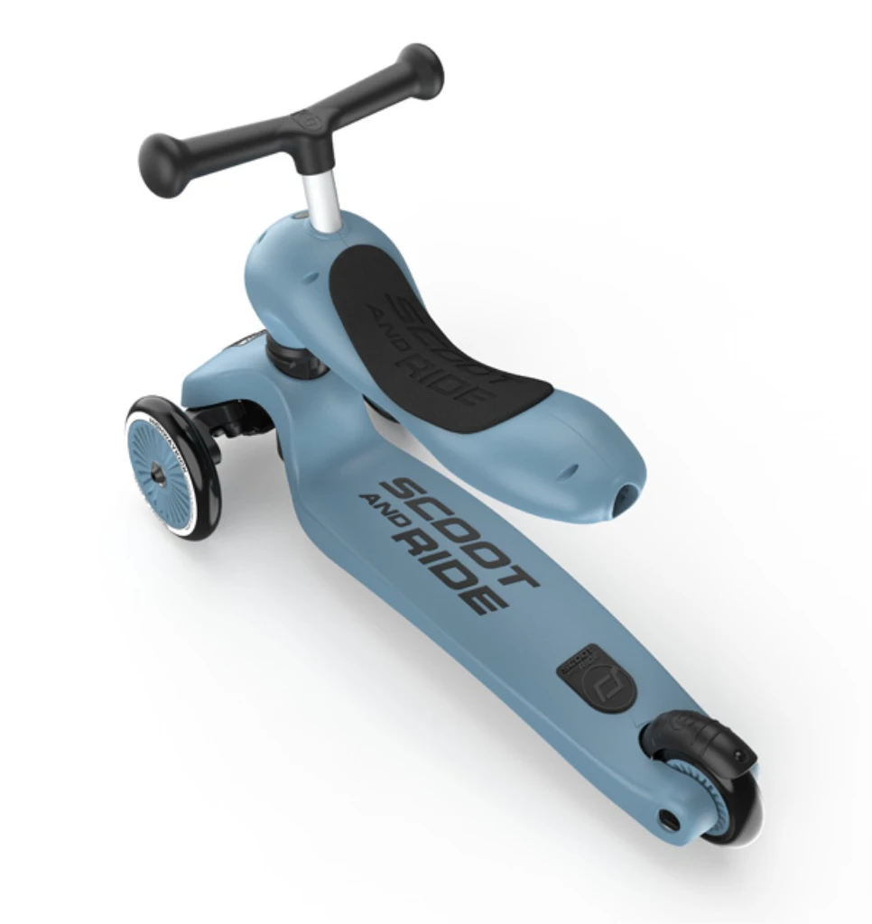 SCOOT AND RIDE HIGHWAYKICK 1 ROMOBIL, STEEL 