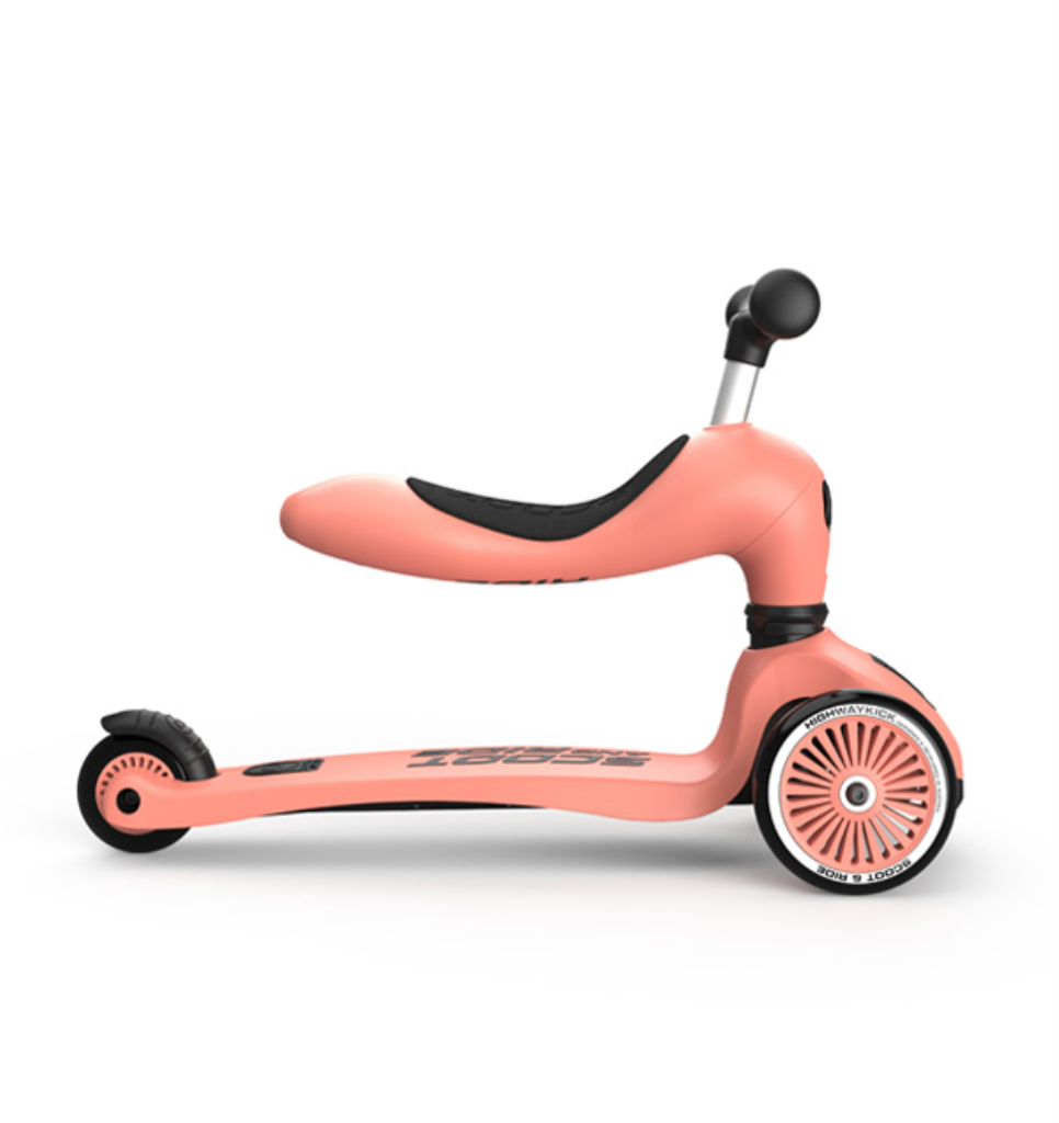 SCOOT AND RIDE HIGHWAYKICK 1 ROMOBIL, PEACH