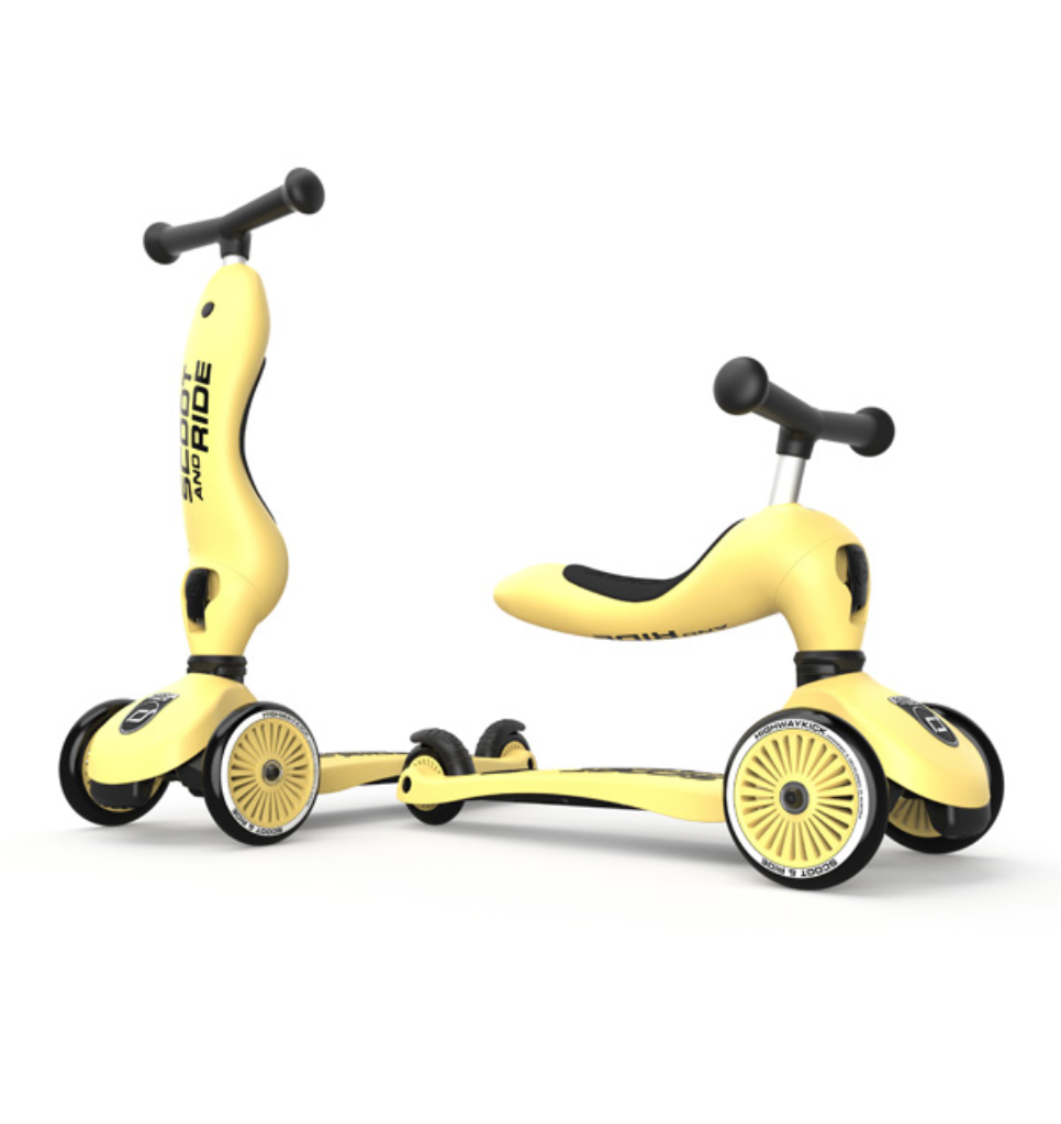 SCOOT AND RIDE HIGHWAYKICK 1 ROMOBIL, LEMON 