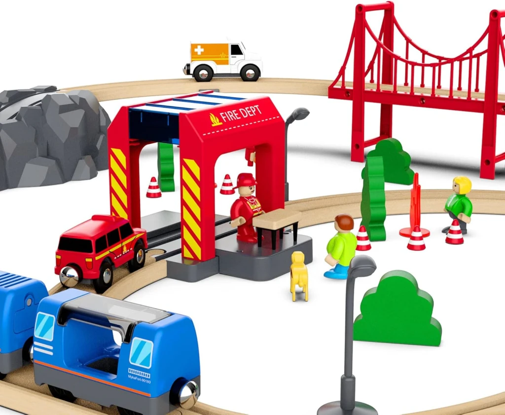TOOKY TOY SET VLAKIĆI VELIKI MOD.