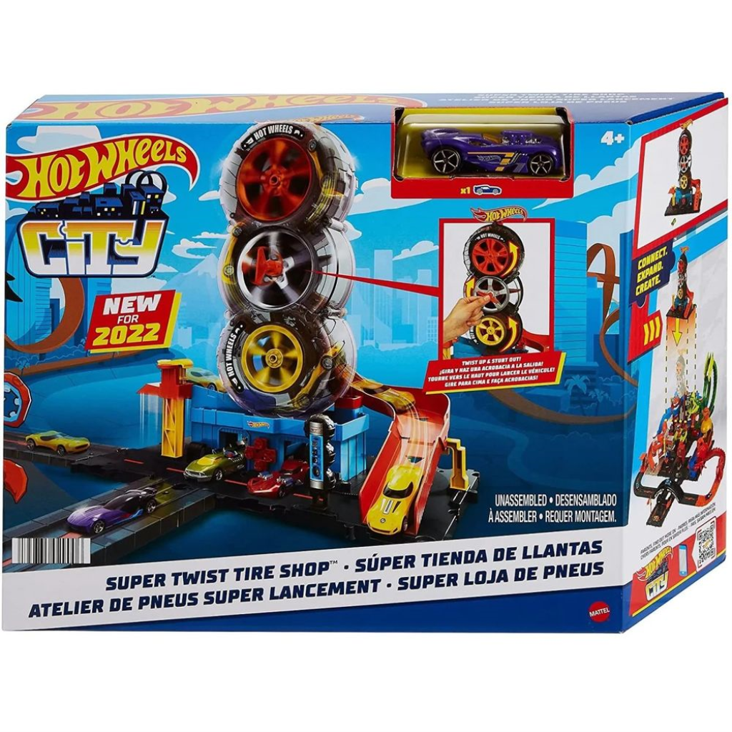 HOT WHEELS CITY TIRE SHOP STAZA OR.