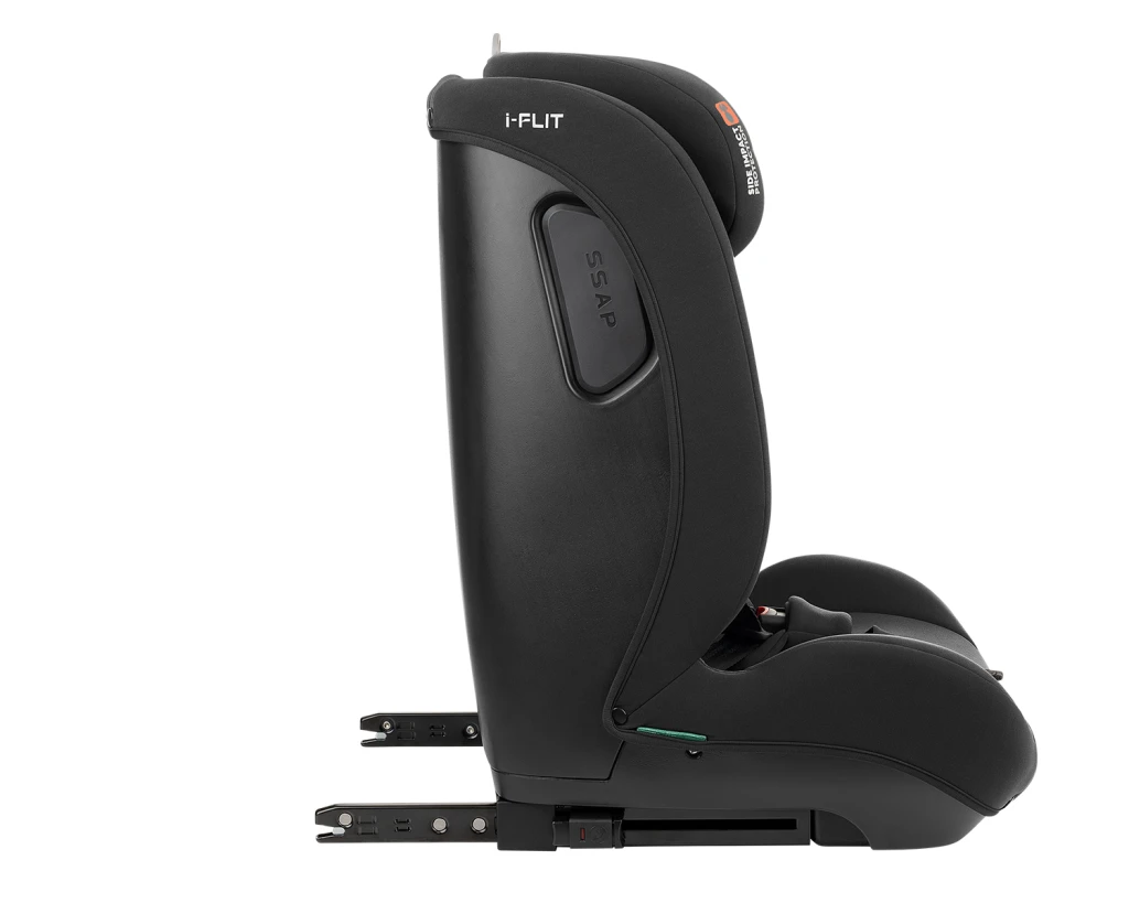 KIKKA BOO AUTOSJEDALICA 76-150CM I-FLIT I-SIZE,BLACK