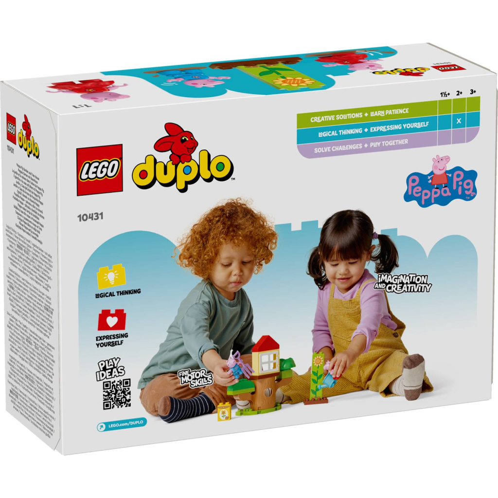 LEGO 10431 PEPPA PRASE DVORIŠTE SA KUĆICOM NA DRVETU