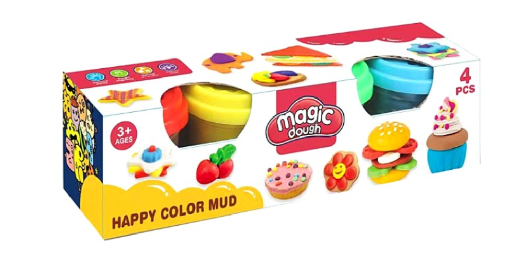 FUNTOY IGRAČKA PLASTELIN 4KOM