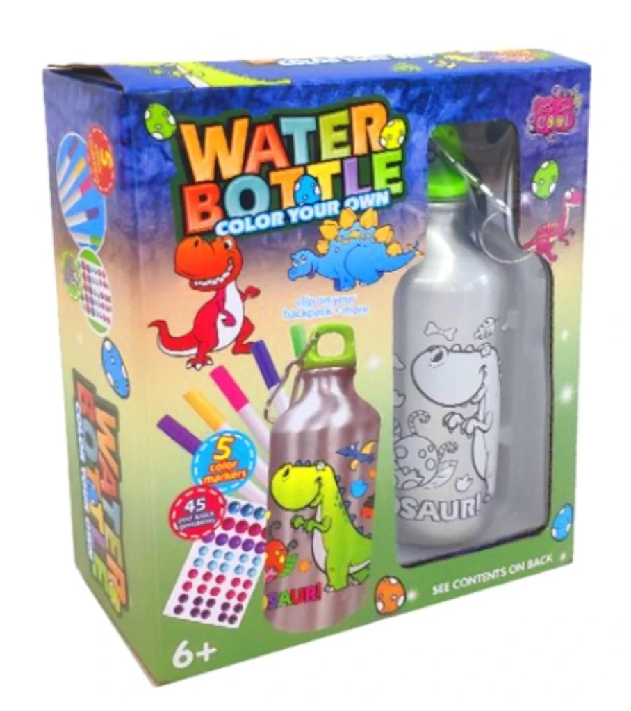 FUNTOY IGRAČKA KREATIVNA BOCA ZA VODU,URADI SAM,DINOSAUR