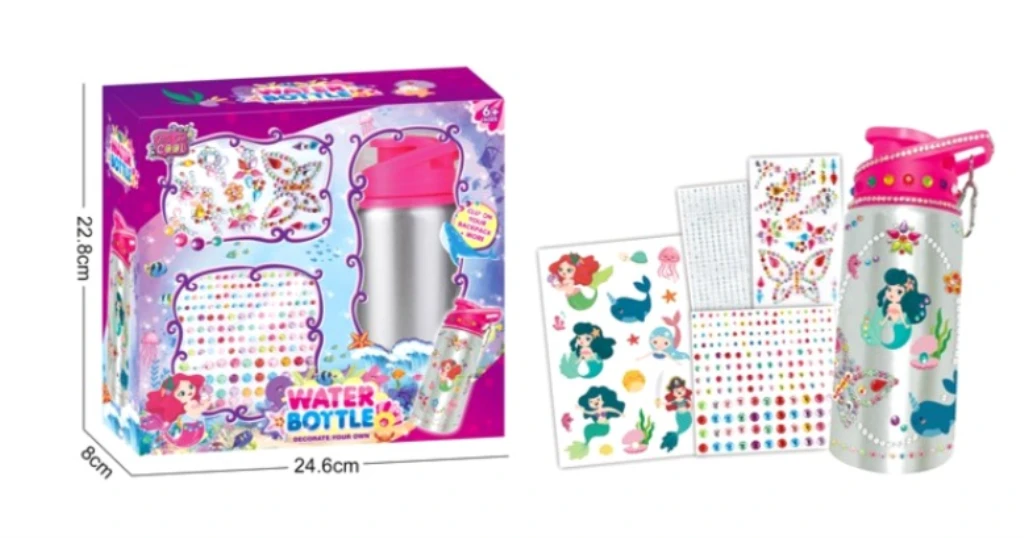 FUNTOY IGRAČKA KREATIVNA BOCA ZA VODU,URADI SAM,SIRENA