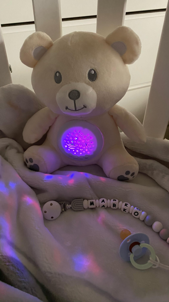 FUNTOY IGRAČKA PLIŠANI MEDO S PROJEKTOROM