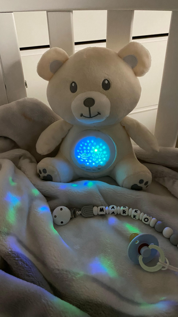 FUNTOY IGRAČKA PLIŠANI MEDO S PROJEKTOROM