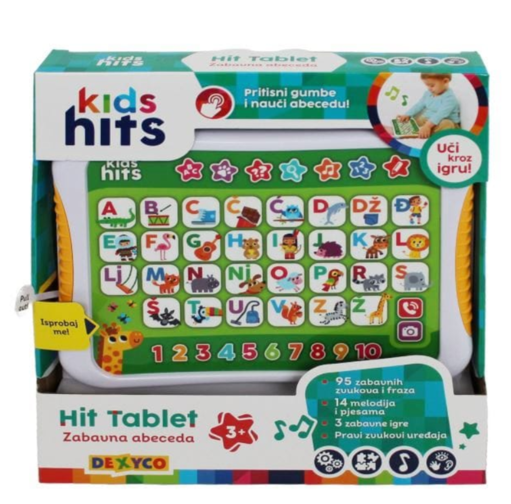 DJEČJI HIT TABLET ZABAVNA ABECEDA,HR M.