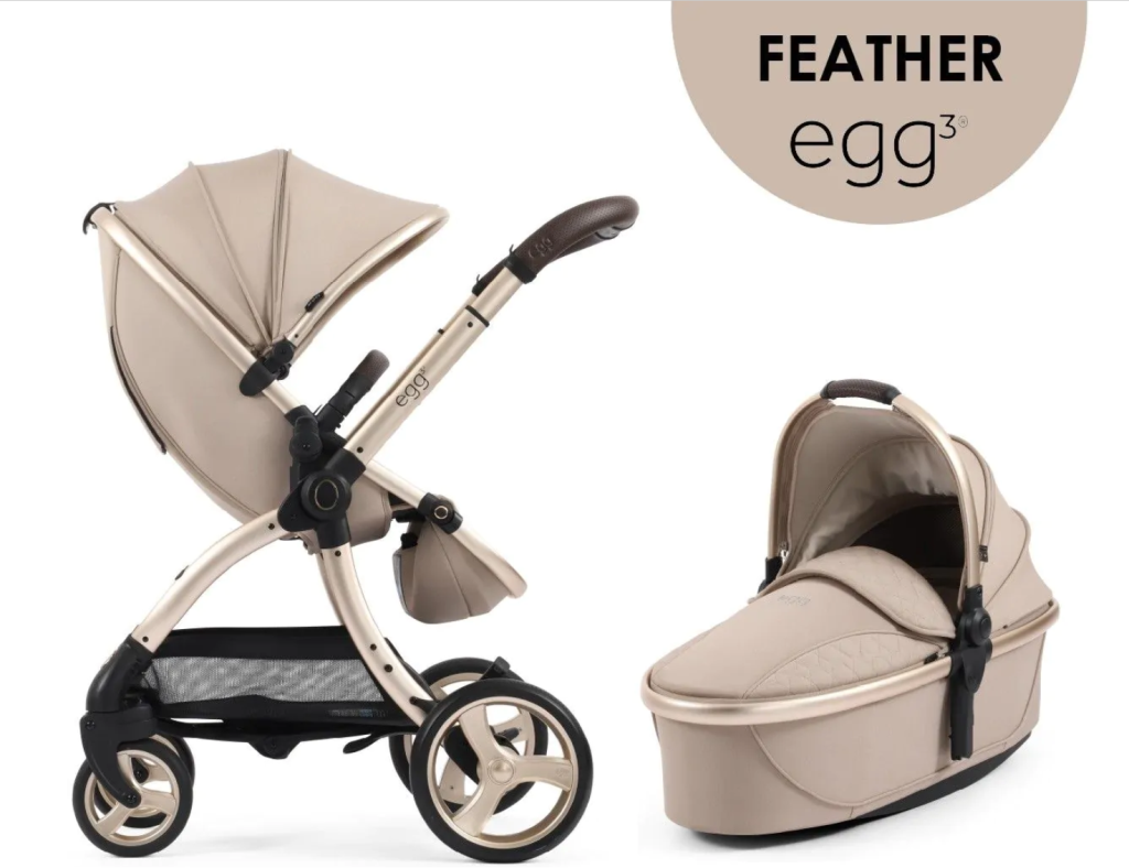 egg3® dječja kolica 2u1 - Feather