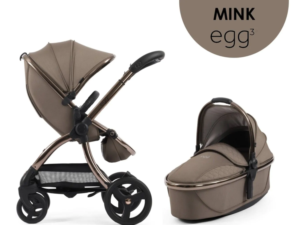 egg3® dječja kolica 2u1 - Mink