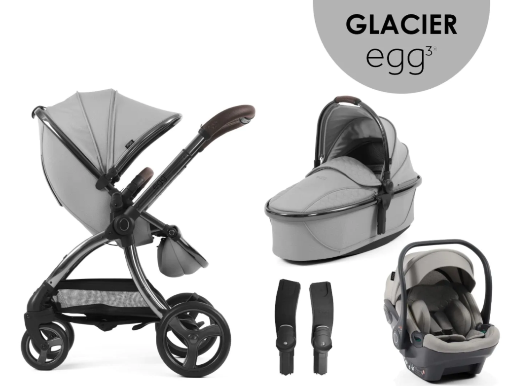 egg3® dječja kolica 4u1 - Glacier