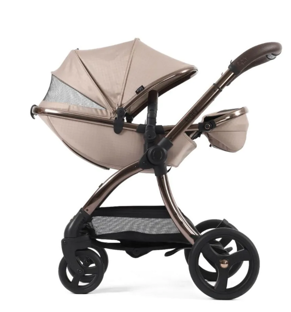 egg3® dječja kolica 2u1 - Special Edition Houndstooth Almond 