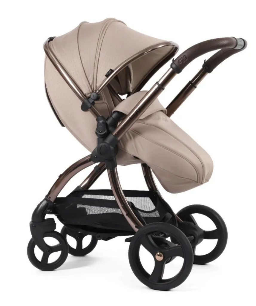 egg3® dječja kolica 2u1 - Special Edition Houndstooth Almond 