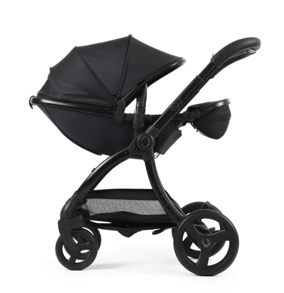 egg3® dječja kolica 2u1 - Special Edition Houndstooth Black