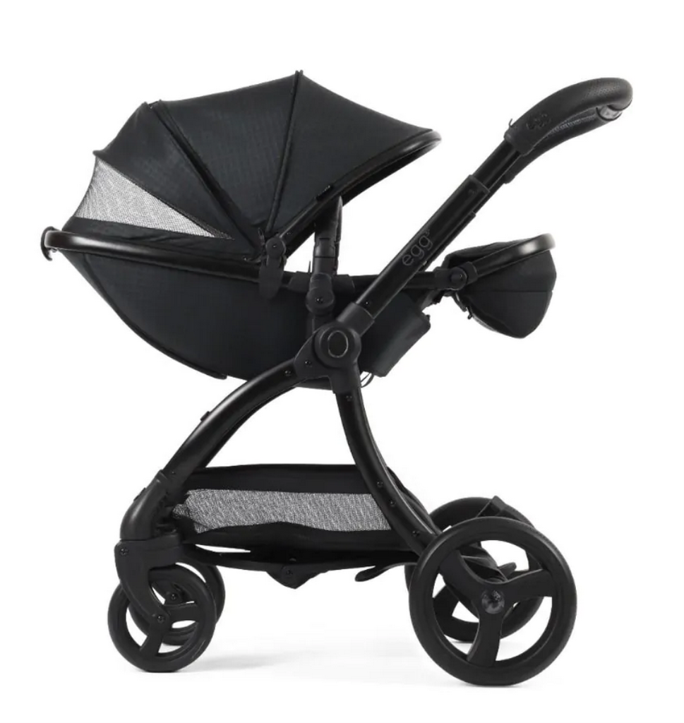 egg3® dječja kolica 2u1 - Special Edition Houndstooth Black