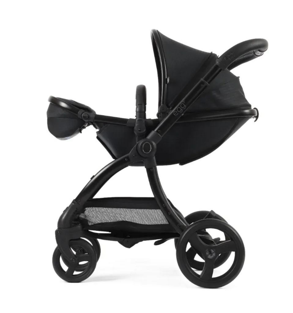 egg3® dječja kolica 2u1 - Special Edition Houndstooth Black