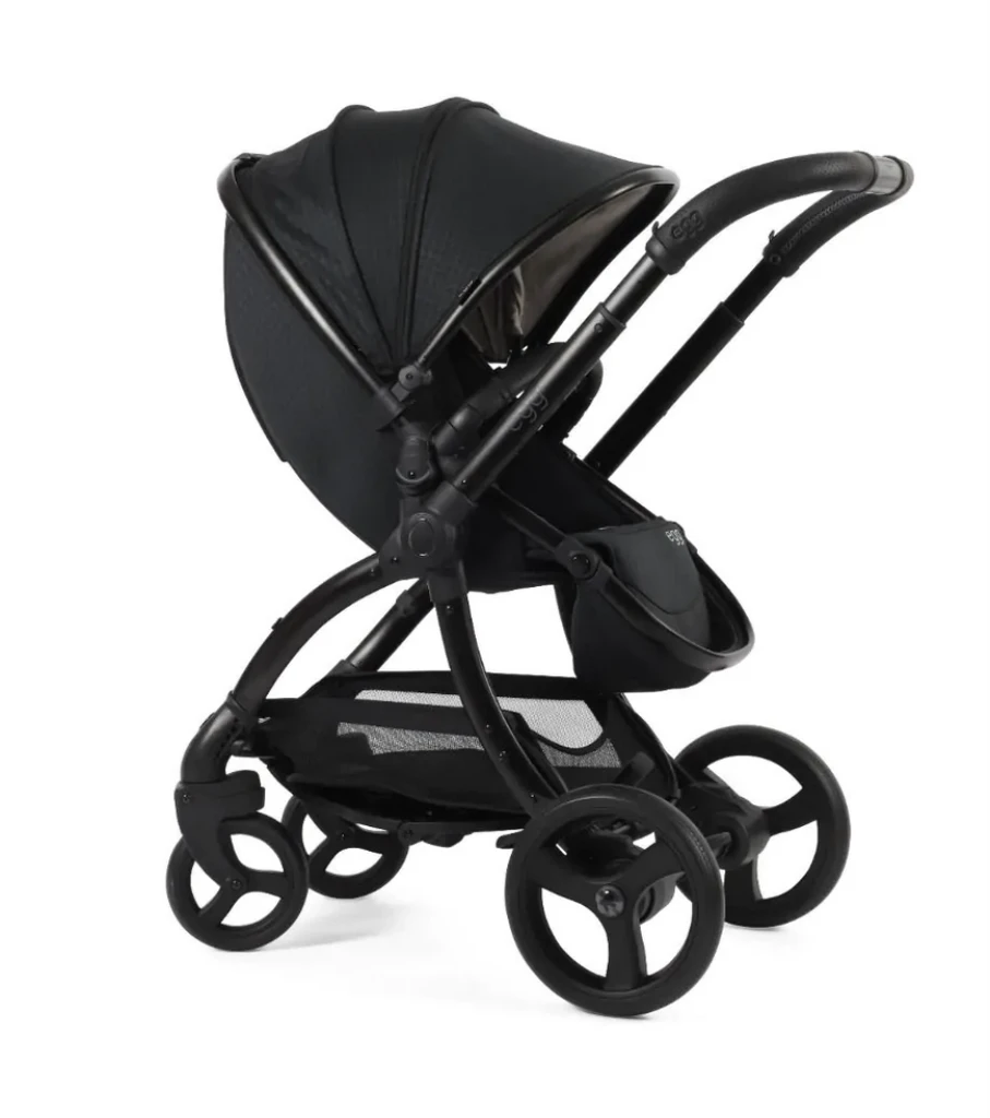egg3® dječja kolica 2u1 - Special Edition Houndstooth Black