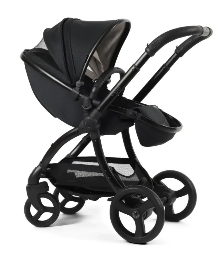egg3® dječja kolica 2u1 - Special Edition Houndstooth Black