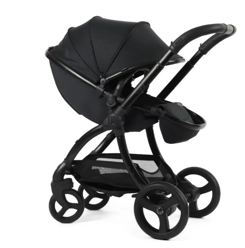 egg3® dječja kolica 2u1 - Special Edition Houndstooth Black