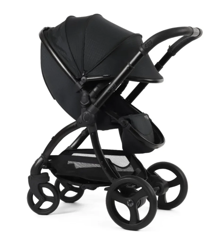 egg3® dječja kolica 2u1 - Special Edition Houndstooth Black